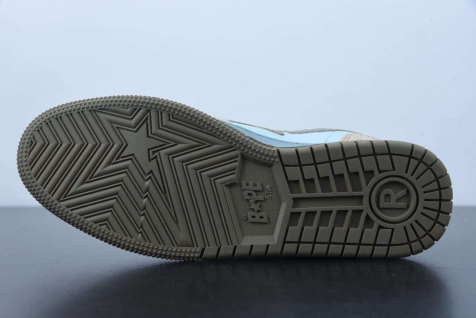 Bape Sta Court Low Sta Beige