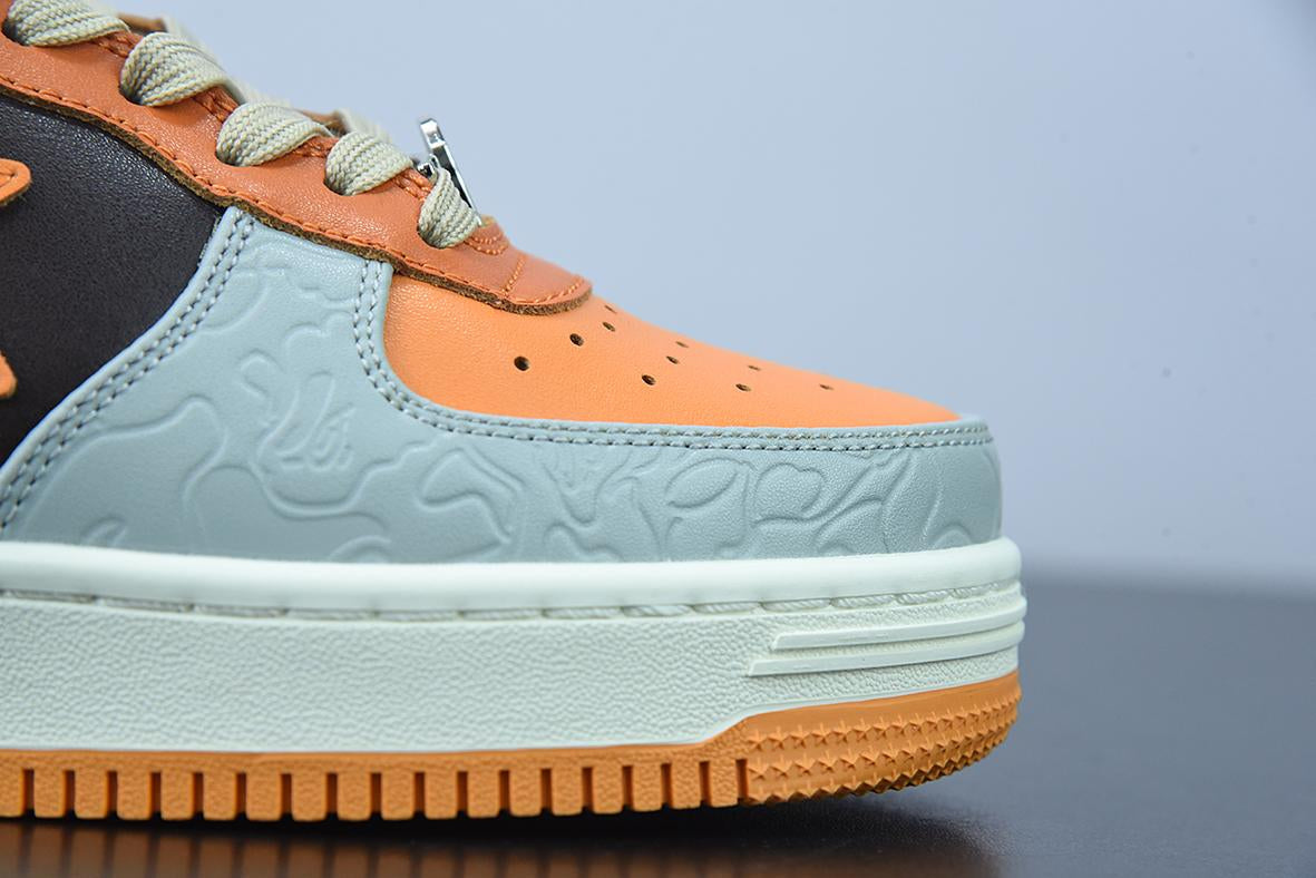 Bape Sta Low Grey Orange