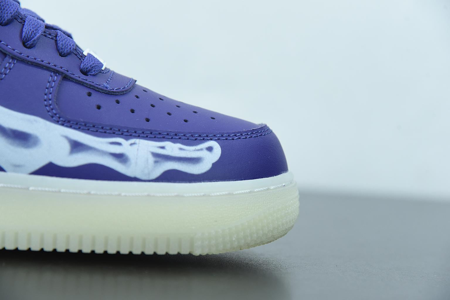 Nike Air Force 1 Skeleton Purple