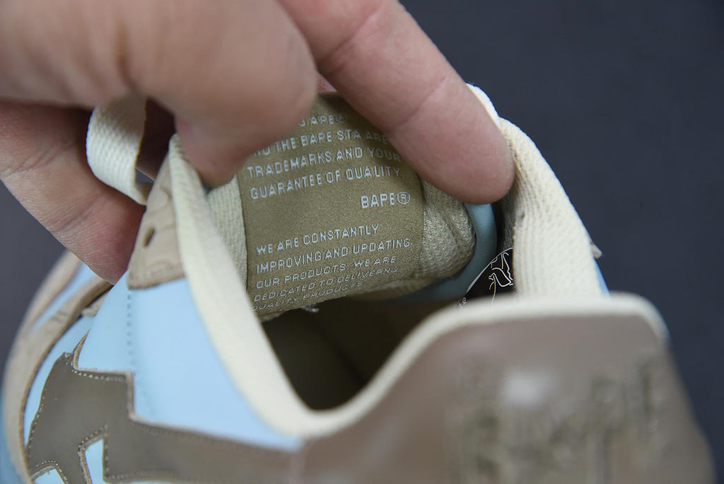 Bape Sta Court Low Sta Beige