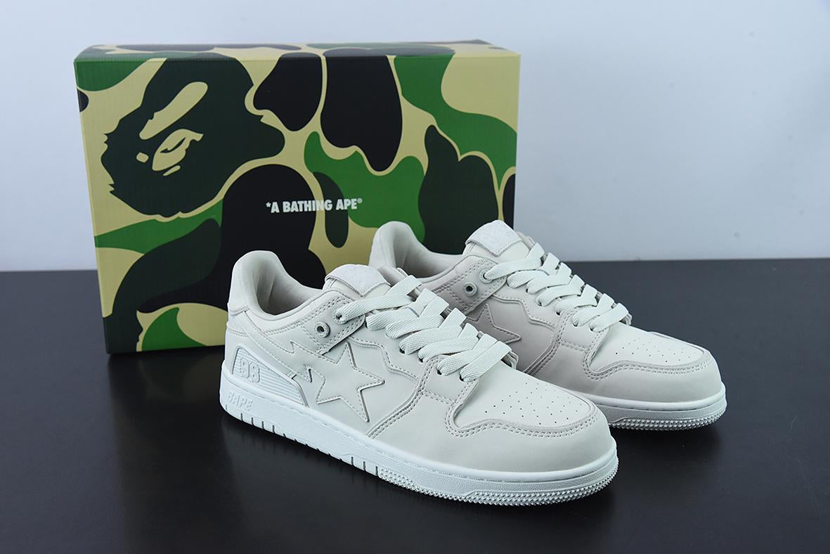 Bape Sta SK8 Triple White Main image