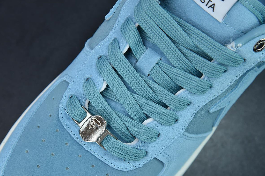 Bape Sta Low Suede Blue