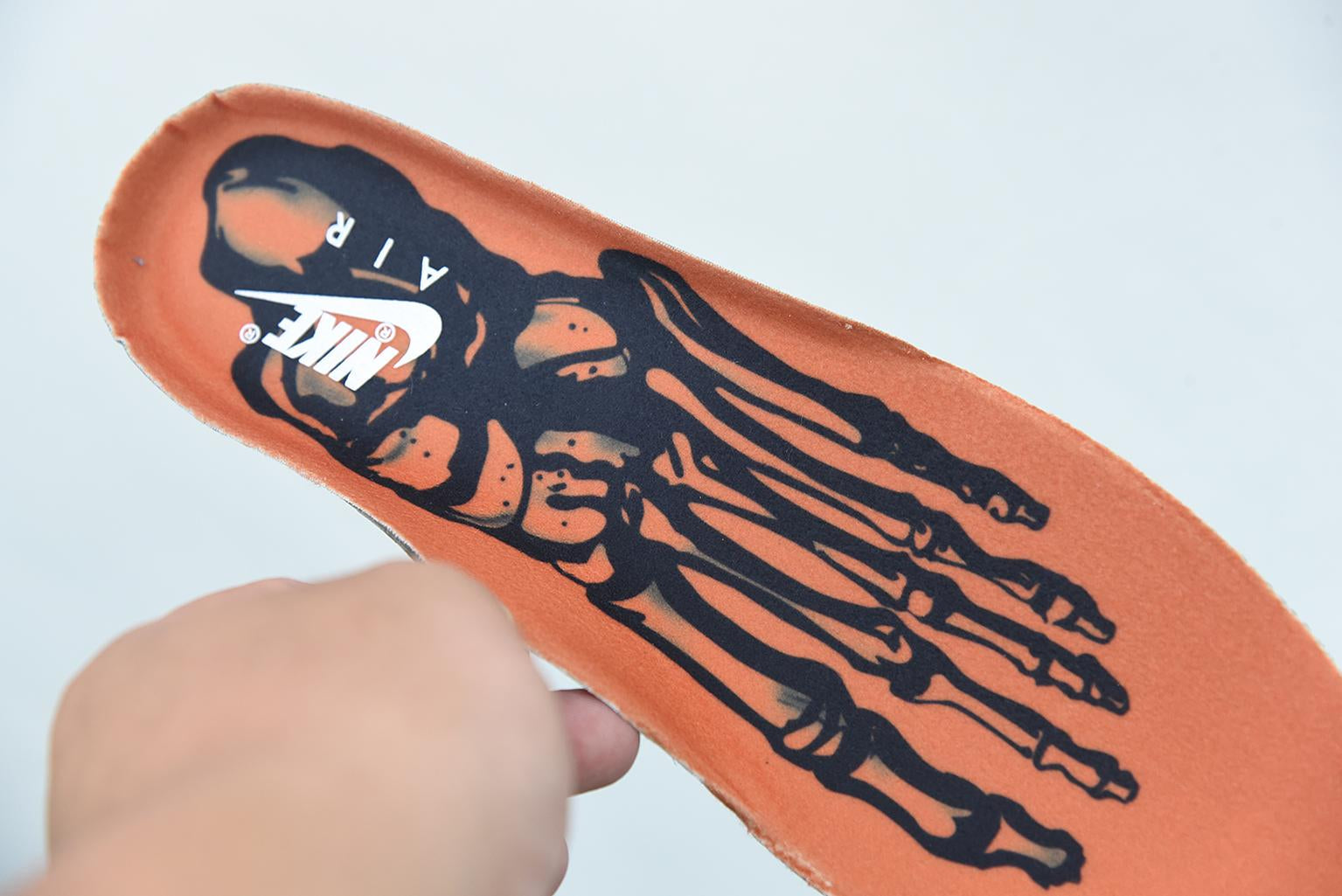 Nike Air Force Skeleton Orange