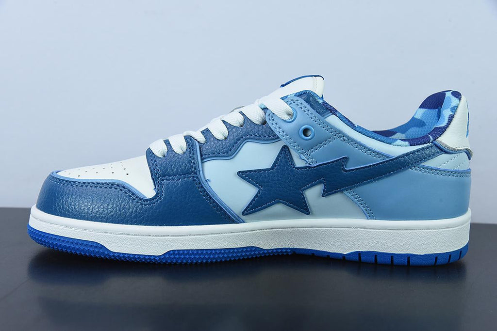 Bape Sta Low Camo Blue