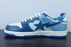 Bape Sta Low Camo Blue