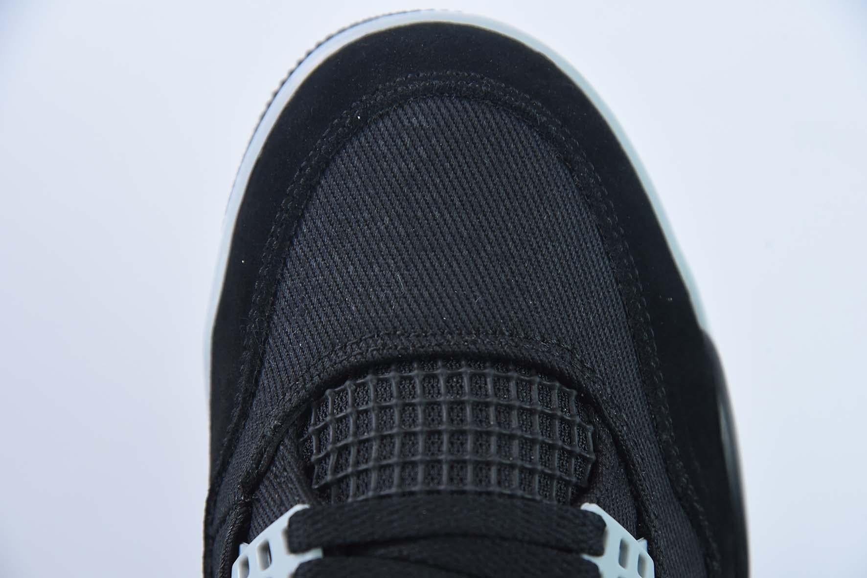 Nike Air Jordan 4 Retro Black Canvas