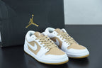 Nike Air Jordan 1 Low Hemp White