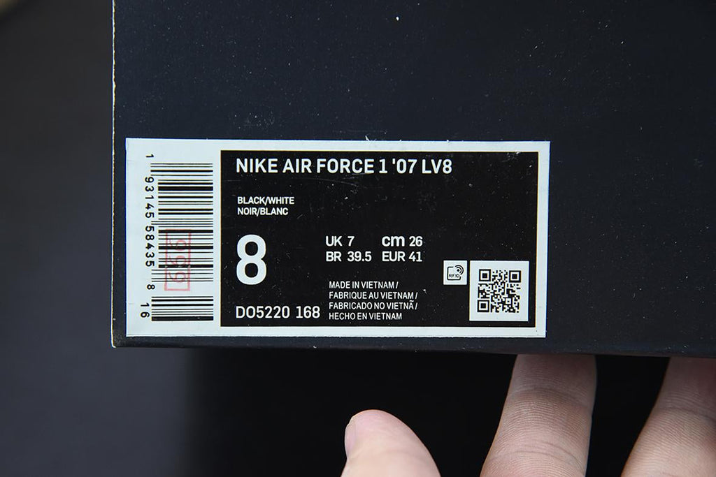 Nike Air Force 1 Low Louis Vuitton Black