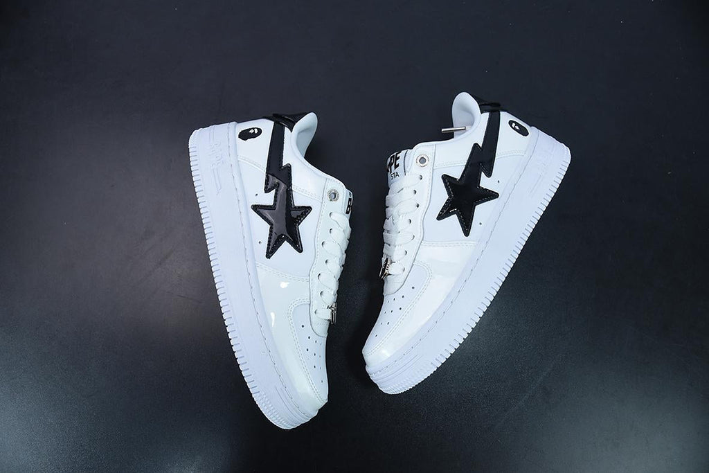 Bape Sta White Low