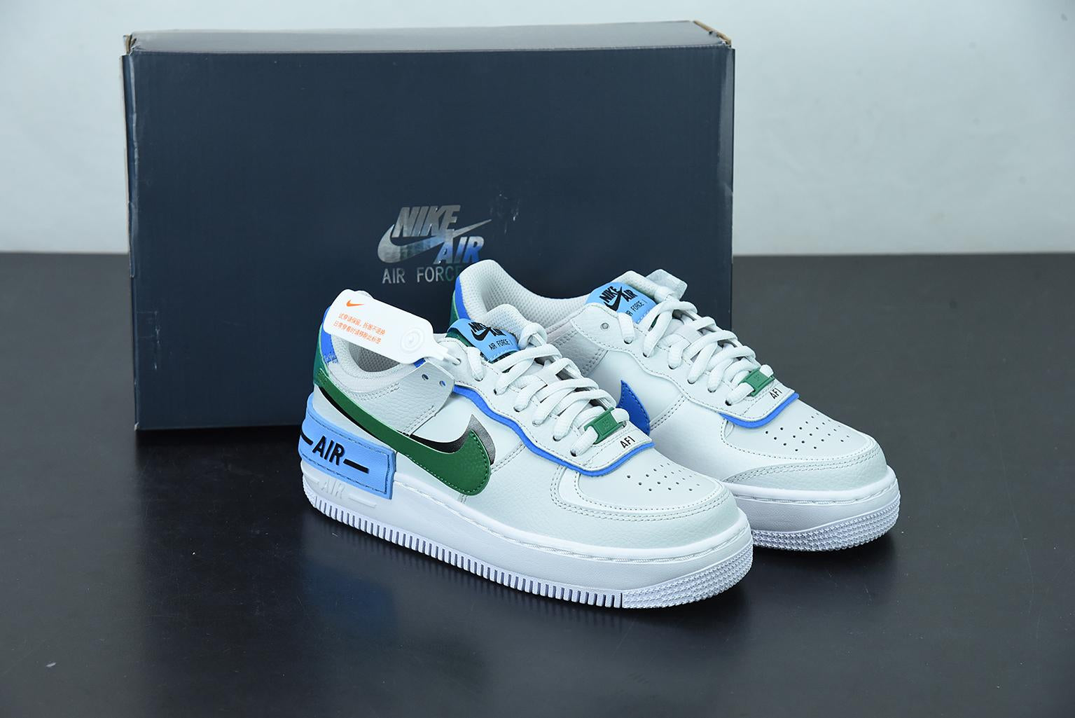 Nike Air Force 1 Shadow Photon Dust Malachite