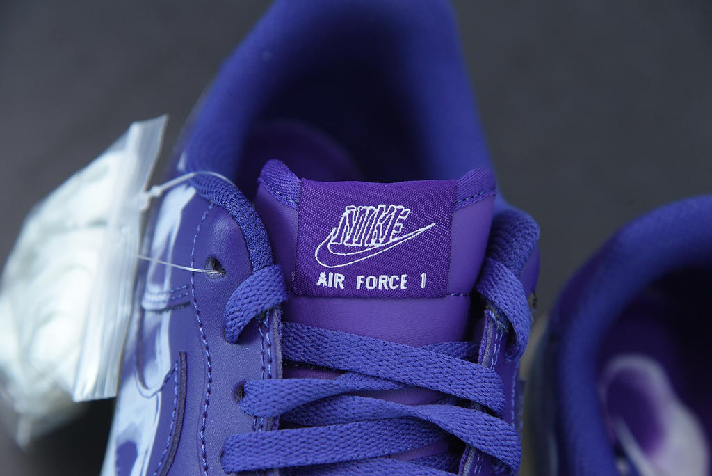 Nike Air Force 1 Skeleton Purple