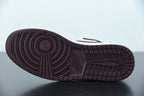 Nike Air Jordan 1 High Sail and Burgundy x A Ma Maniere