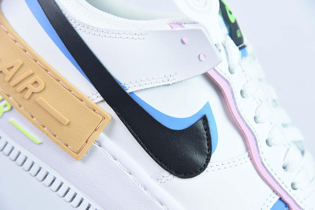 Nike Wmns Air Force 1 Shadow 'White Black Pastel'