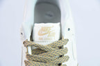 Nike Air Force 1 Low White Brown Gold