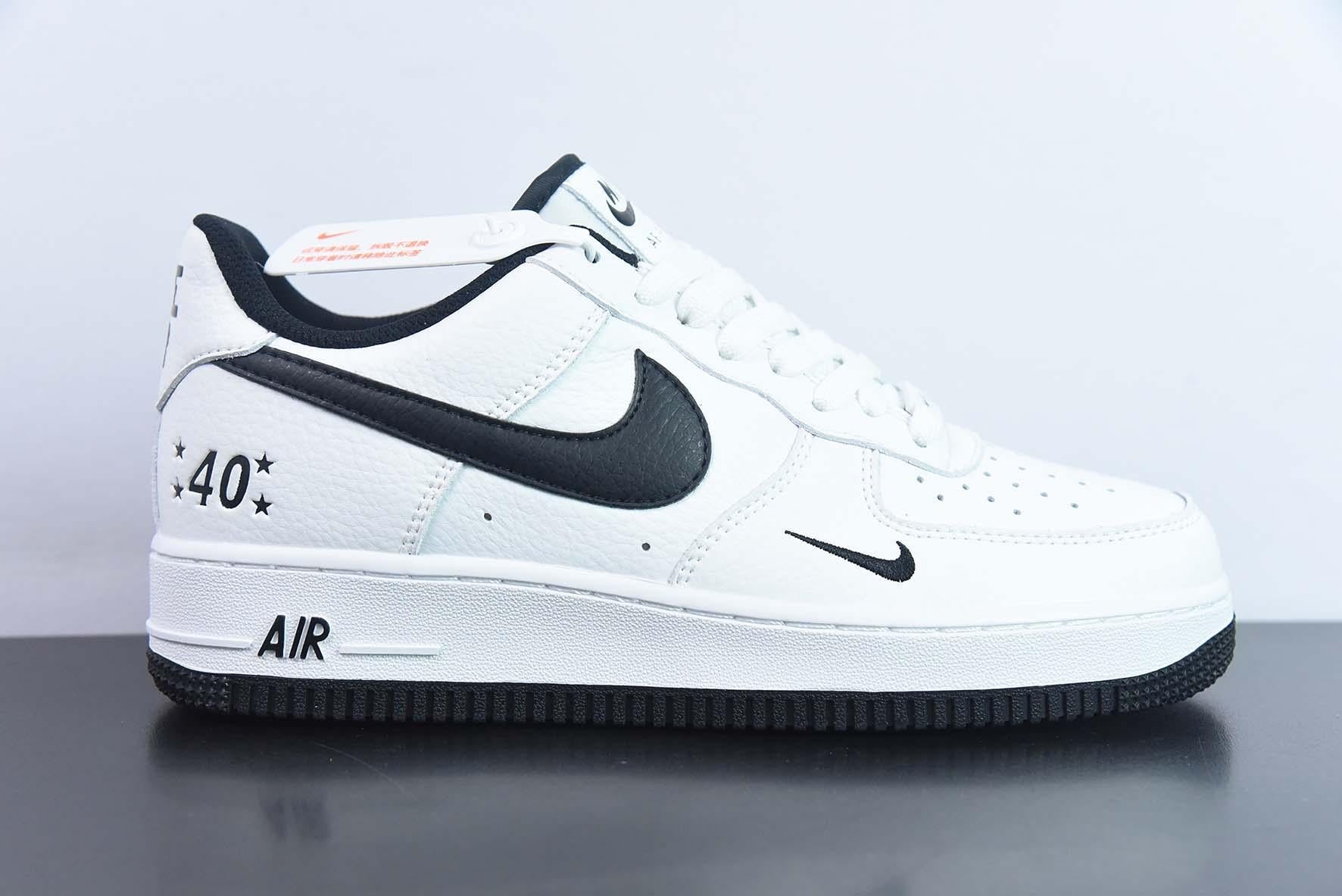 Nike Air Force 1 Low black/white Secondary image