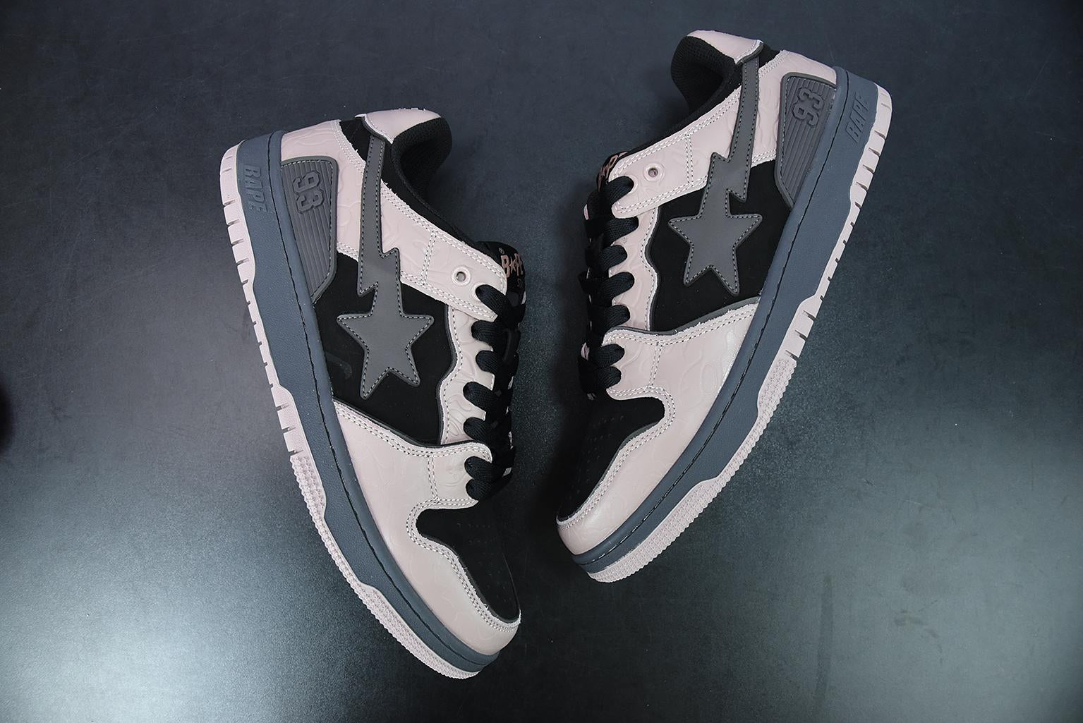 Bape Sta SK8 Dirty Pink Black