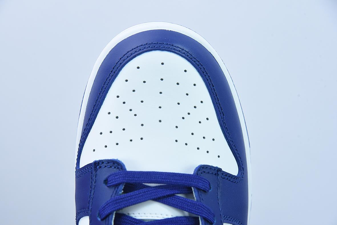 Nike Dunk Low White and university Red