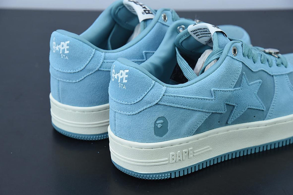 Bape Sta Low Suede Blue