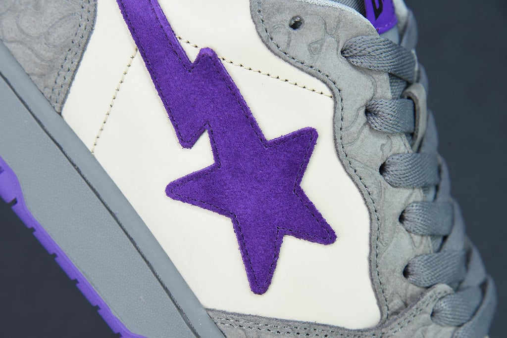 Bape Sta Mist Grey Royal Purple