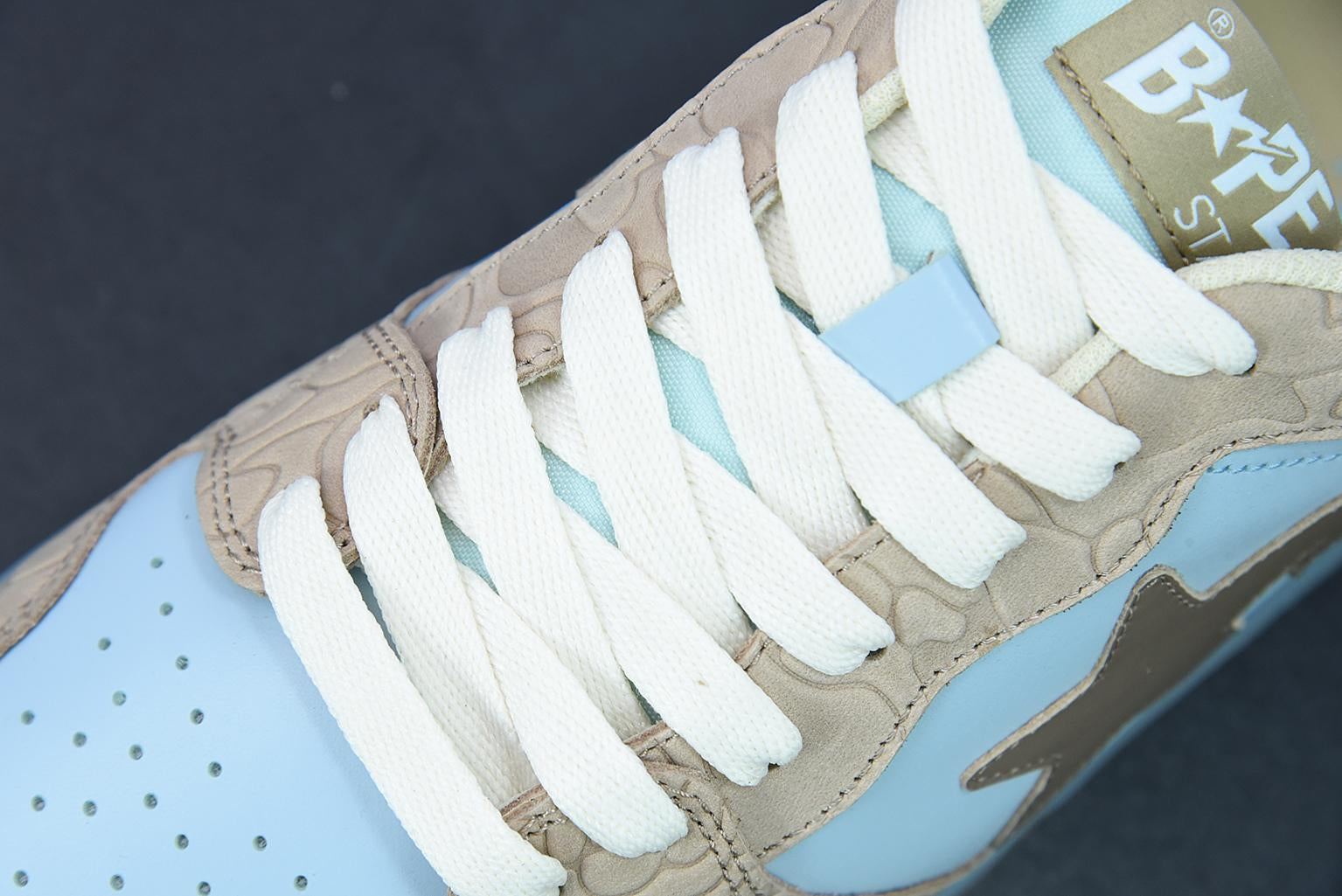 Bape Sta Court Low Sta Beige