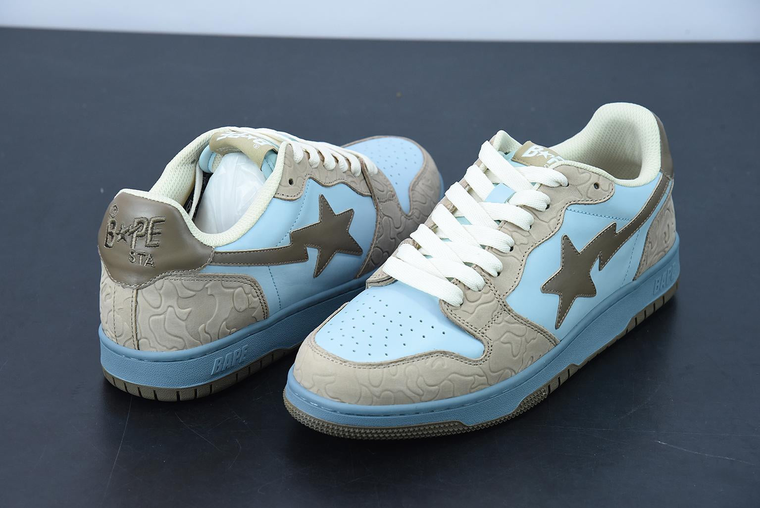 Bape Sta Court Low Sta Beige Secondary image