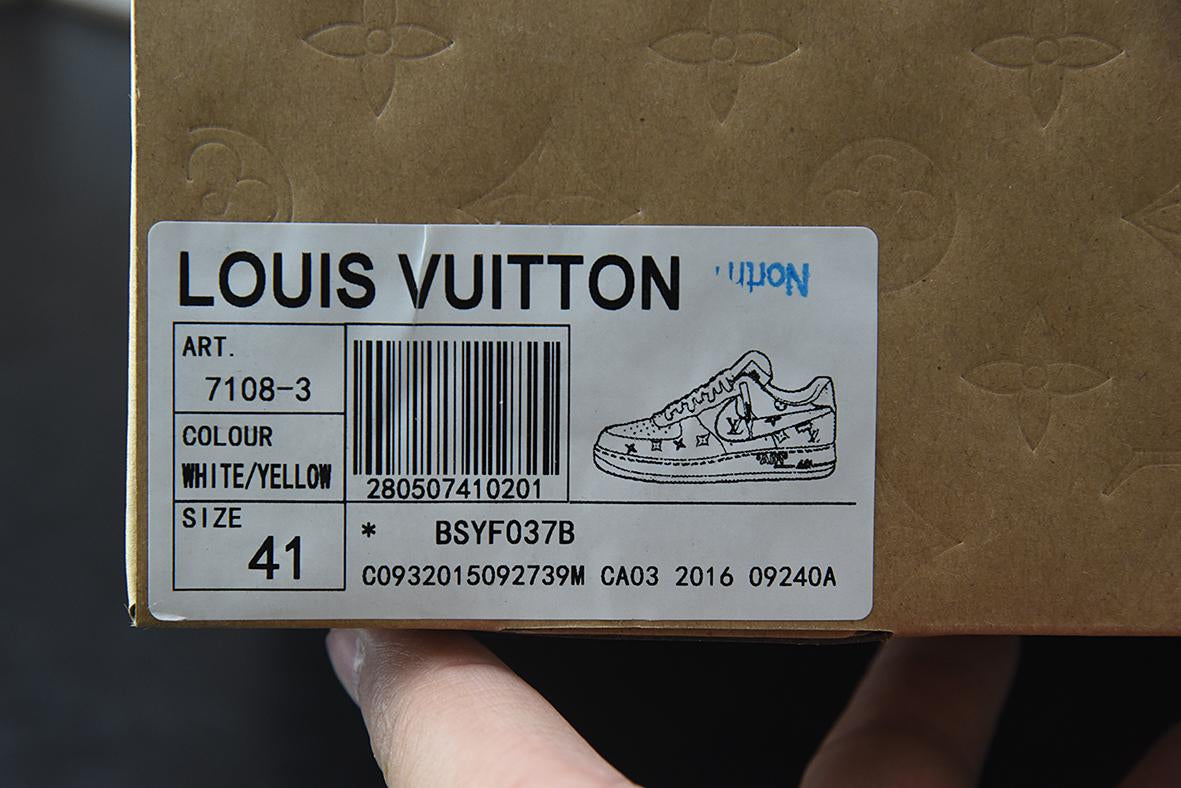 Nike Air Force 1 Low Louis Vuitton Yellow