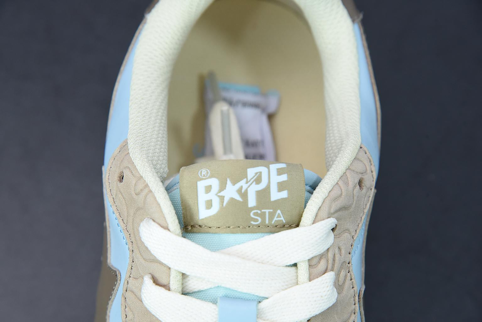 Bape Sta Court Low Sta Beige
