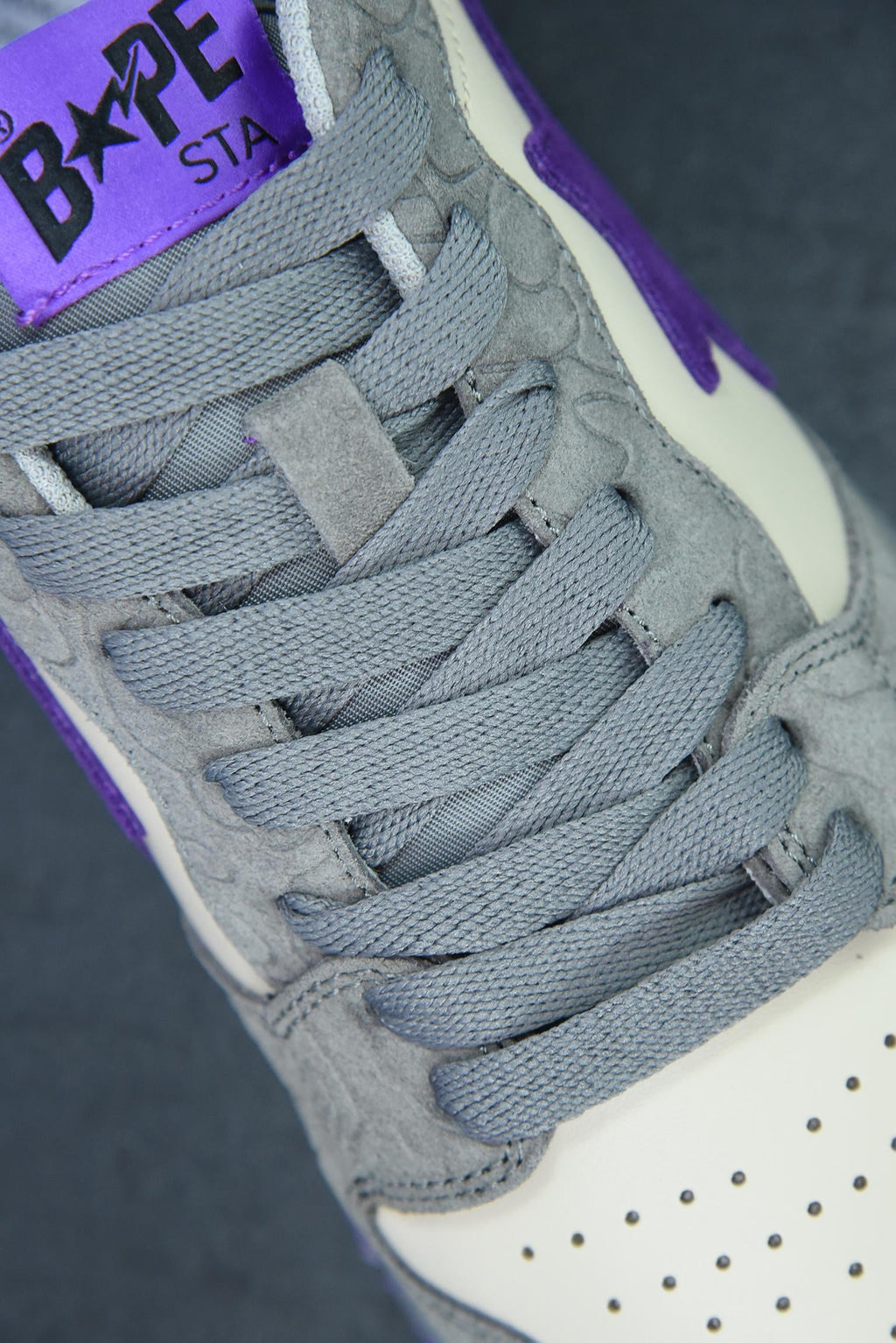 Bape Sta Mist Grey Royal Purple