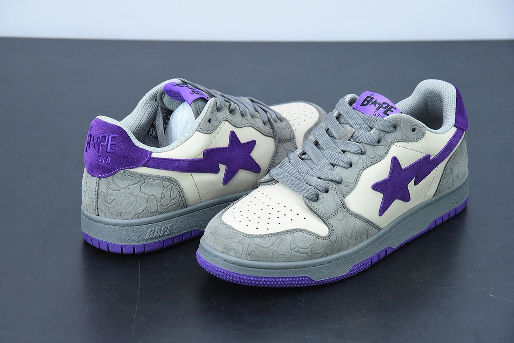 Bape Sta Mist Grey Royal Purple