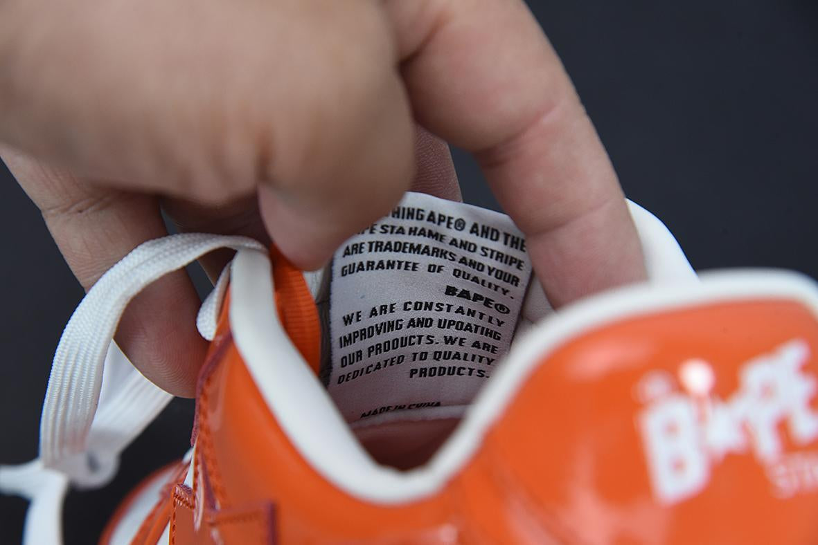 Bape Sta Low Orange