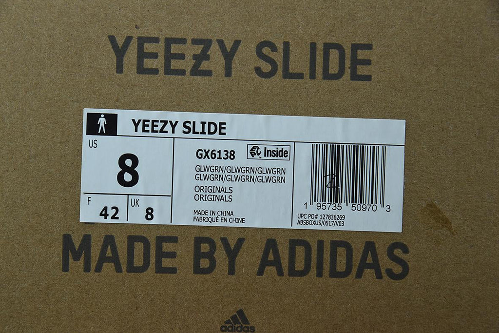 Adidas Yeezy Slide Glow Green