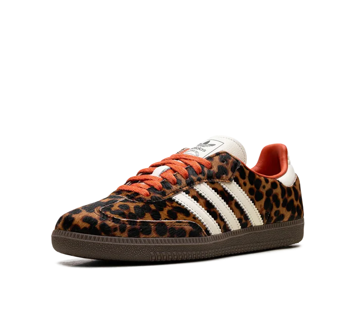 Adidas Samba OG Preloved Red Leopard