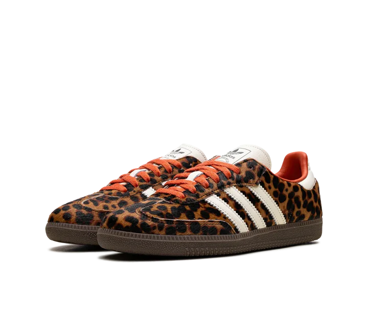 Adidas Samba OG Preloved Red Leopard