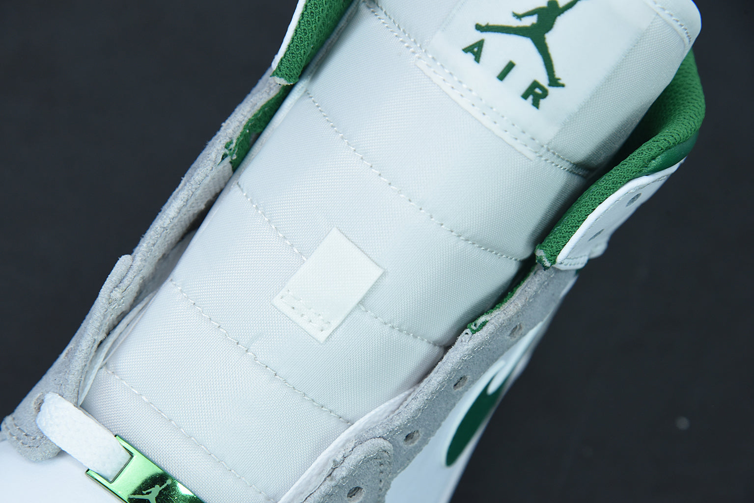 Nike Air Jordan 1 Mid Grey Pine Green