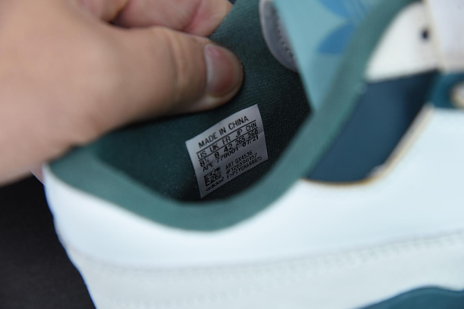 Adidas Forum 84 Low White Wild Teal