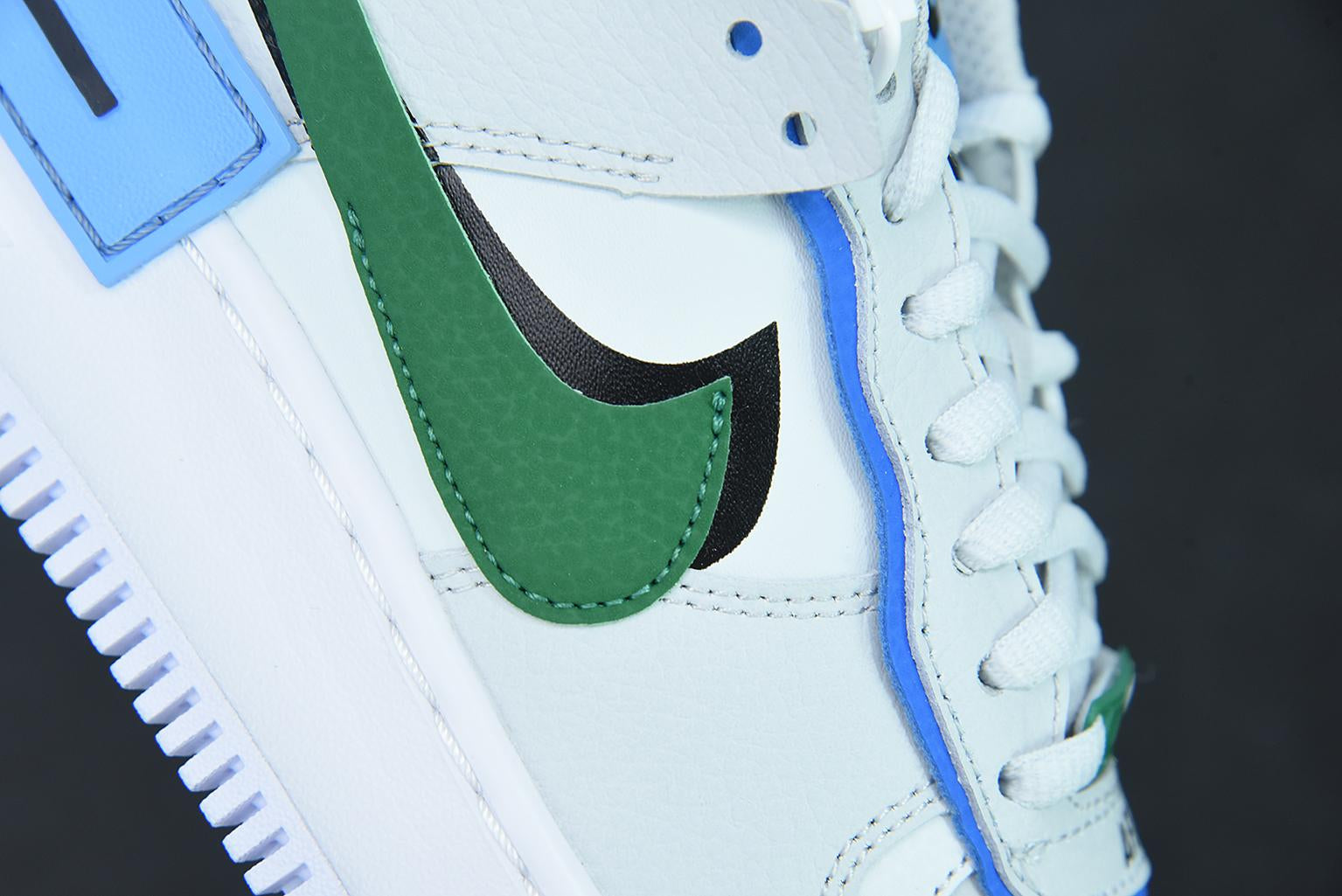 Nike Air Force 1 Shadow green/blue