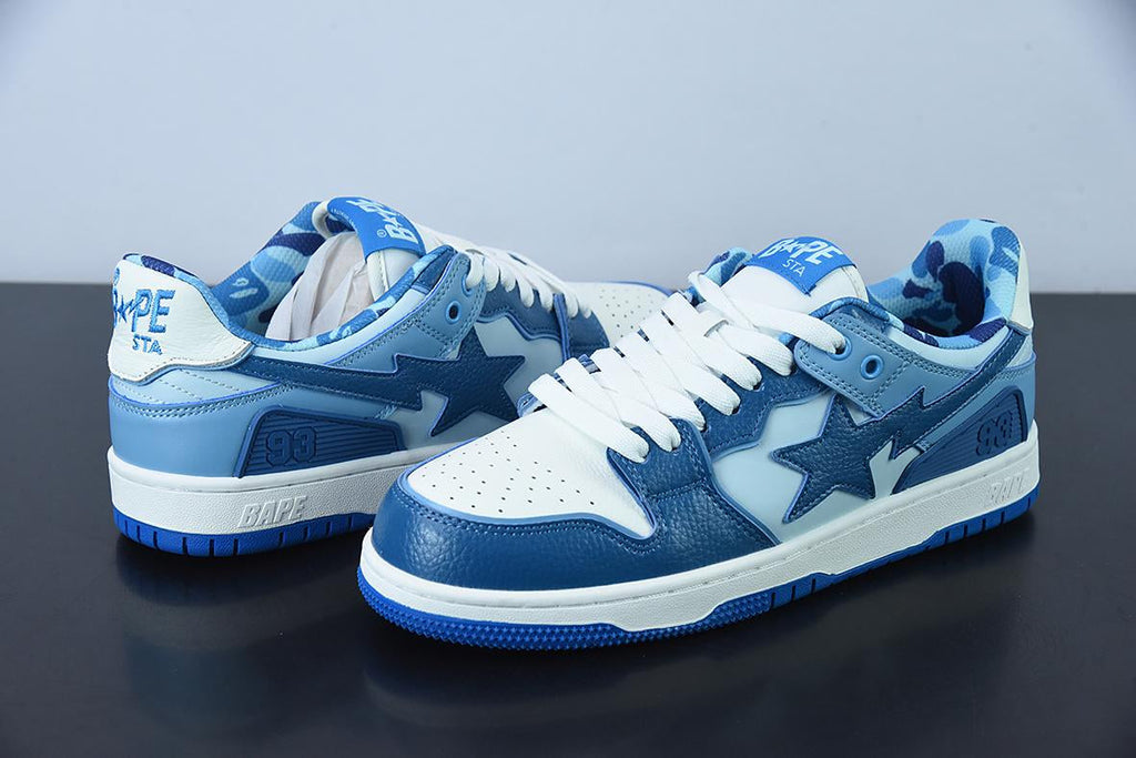Bape Sta Low Camo Blue