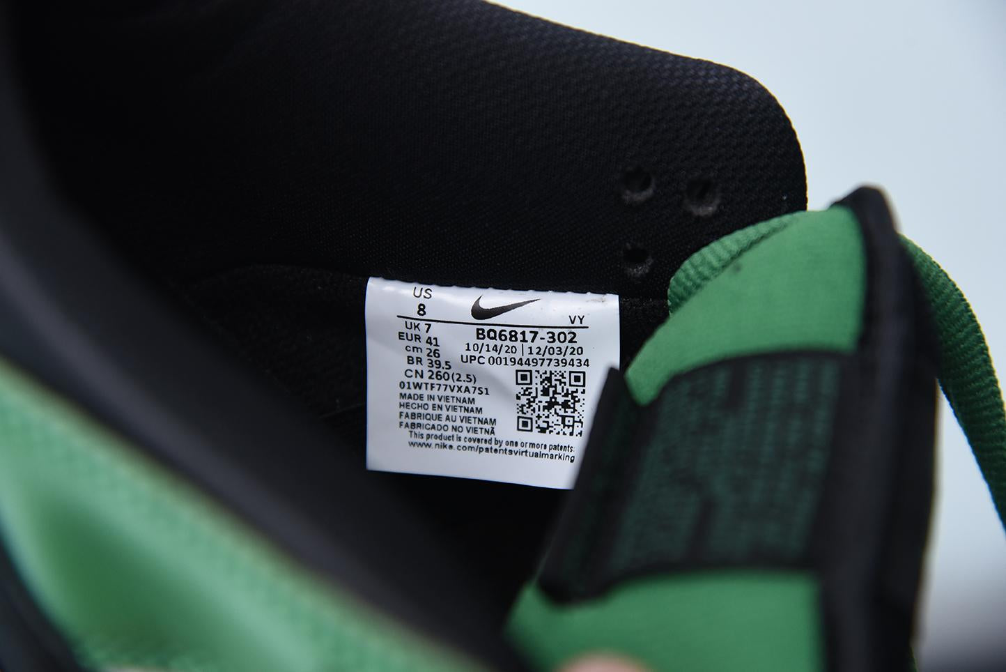 Nike SB Dunk Low Classic Green