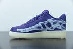 Nike Air Force 1 Skeleton Purple