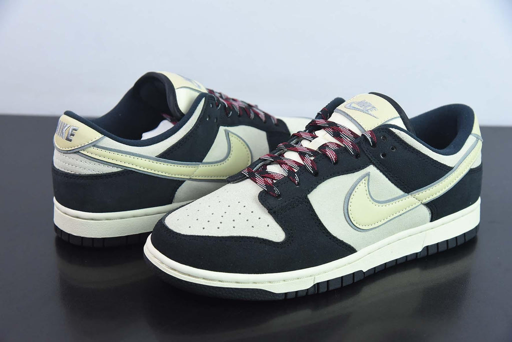 Nike Dunk Low Black Suede