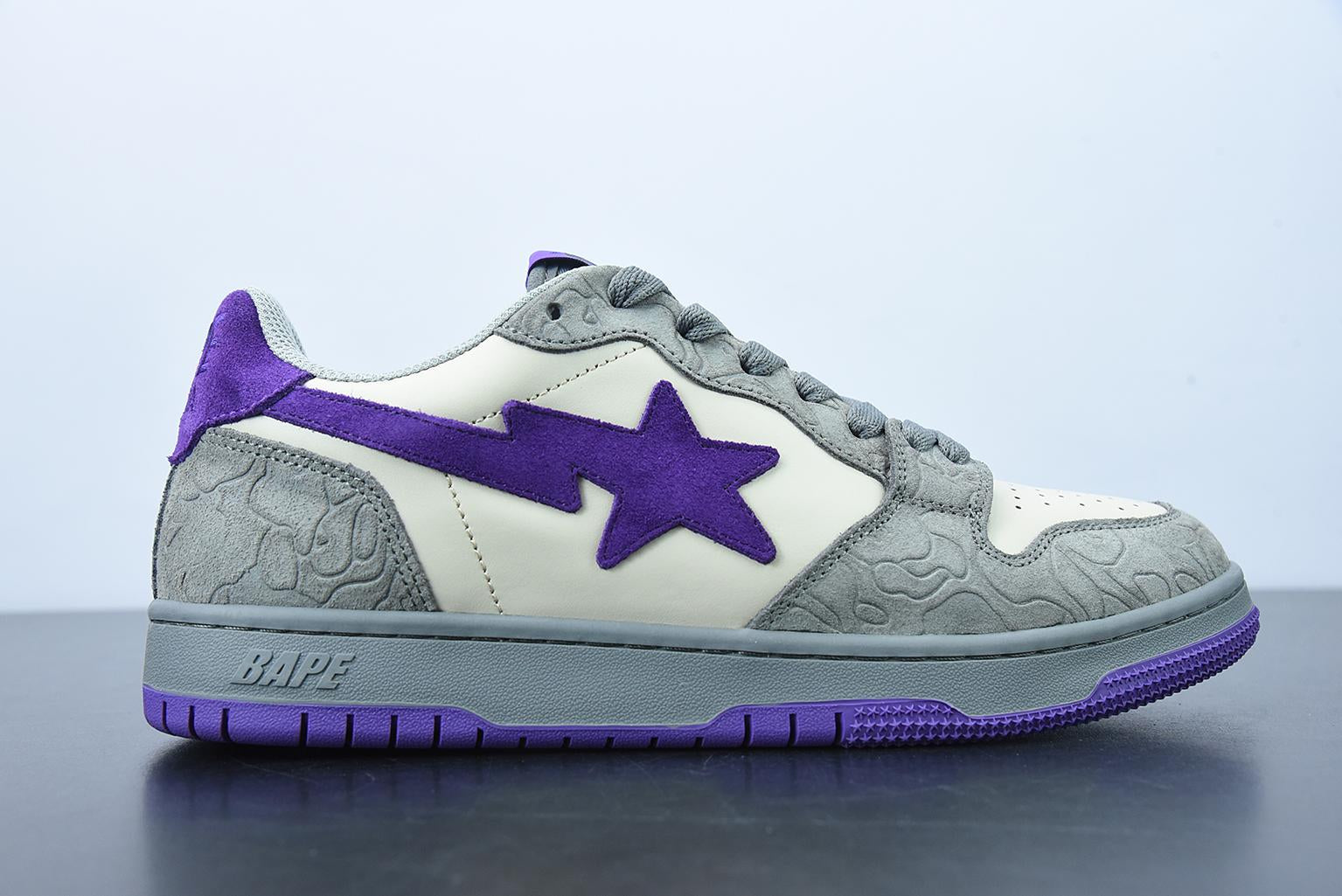 Bape Sta Mist Grey Royal Purple