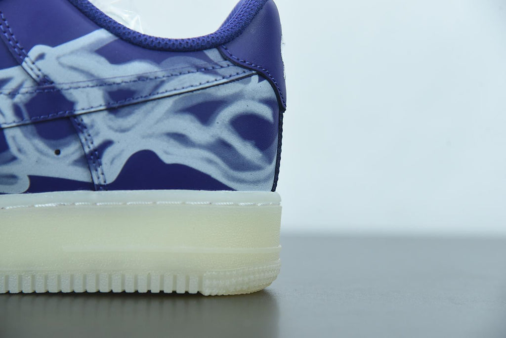 Nike Air Force 1 Skeleton Purple
