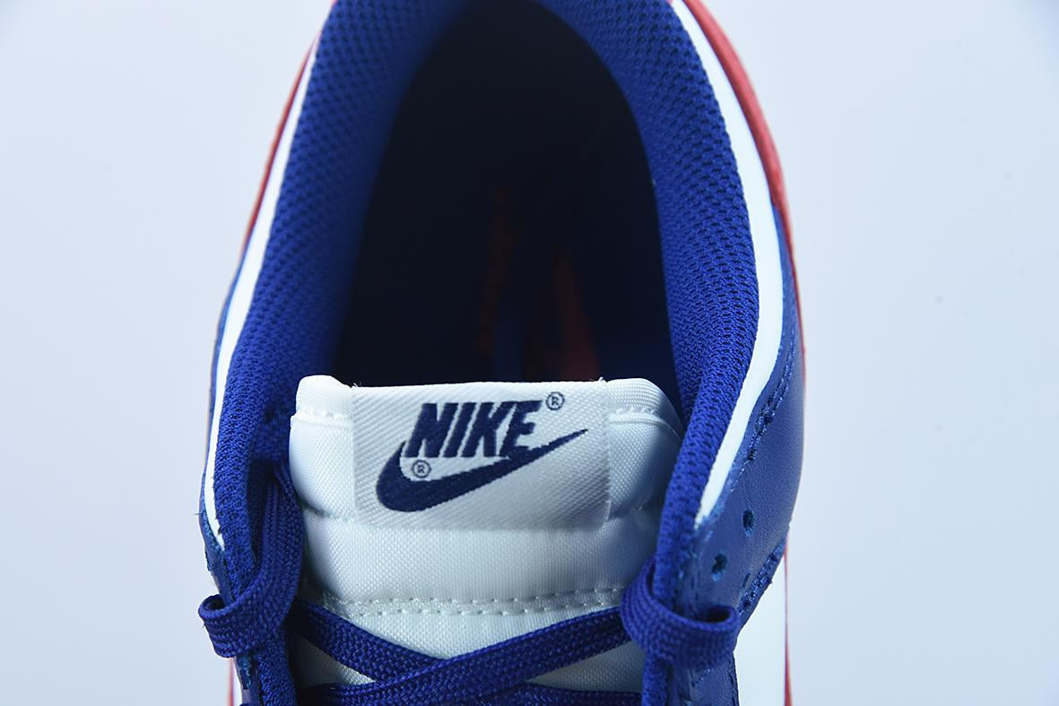 Nike Dunk Low White and university Red