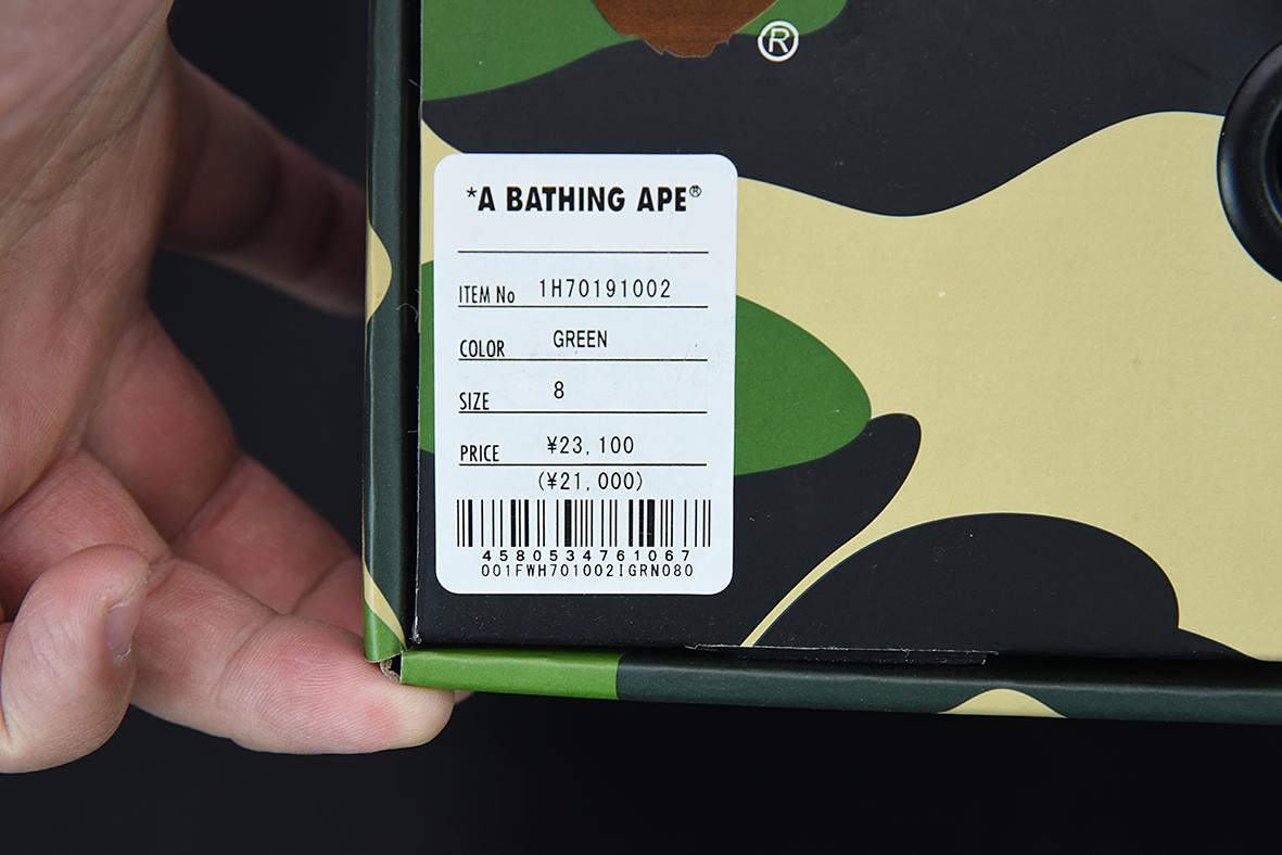 Bape Sta Low Green Comb
