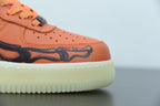 Nike Air Force Skeleton Orange