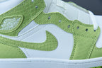 Nike Air Jordan 1 Mid Green Python