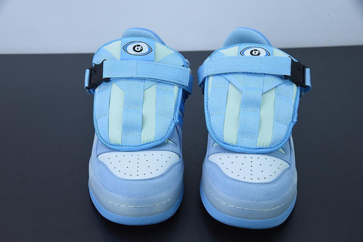 Adidas x Bad Bunny x Adidas Forum Buckle Low Blue Tint