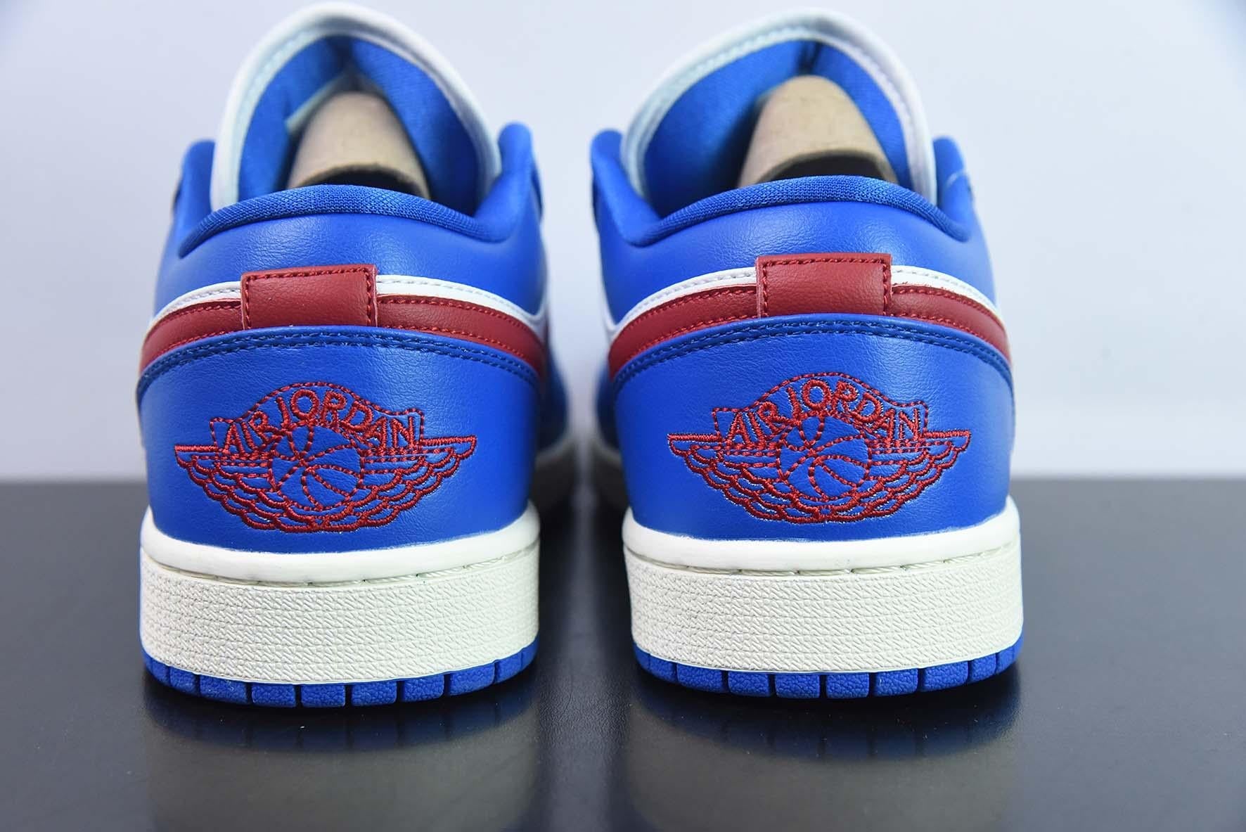 Nike Air Jordan 1 Low Sport Blue Gym Red