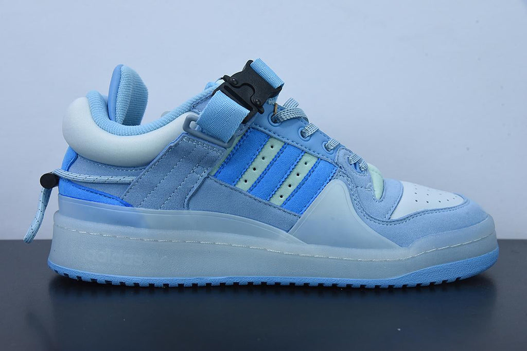 Adidas x Bad Bunny x Adidas Forum Buckle Low Blue Tint