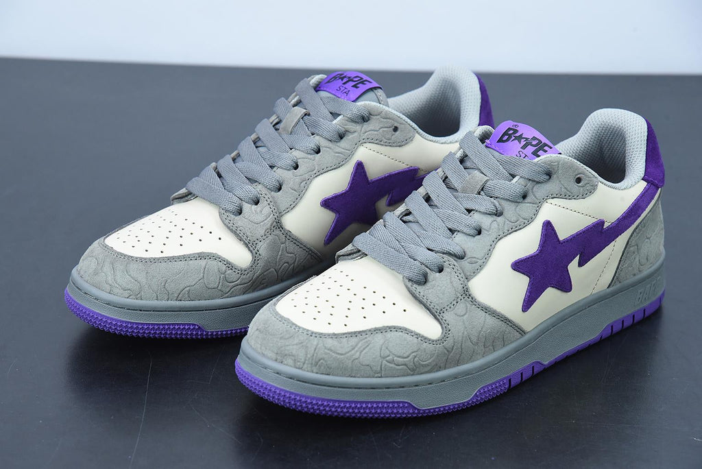 Bape Sta Mist Grey Royal Purple